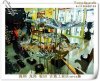 銷售酒店不銹鋼荷葉-銅荷葉-金屬藝術(shù)壁掛-酒店裝飾雕塑（一件起訂工廠直營(yíng)）