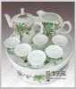 供應(yīng)高檔陶瓷茶具，手繪陶瓷茶具，禮品茶具，景德鎮(zhèn)廠家銷售批發(fā)，陶瓷定做