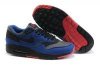 我穿nike鞋把妹 2013年反毛款AIR MAX87 新款男跑步鞋深灰寶藍紅