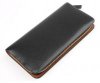 cheapest pvc pu leather genuine leather men`s wallet