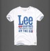【現(xiàn)貨】Lee專柜正品/藍(lán)色字母印花圖案圓領(lǐng)短袖T恤8904-5Y1A-時(shí)尚三國(guó)