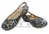 2012至新款crocs 特賣會(huì)2012春夏新款美琳蒂豹紋金色♀款夏日休閑鞋