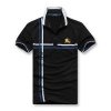 burberry hk 專門店 2013珠地棉BURBERRY純色翻領(lǐng)男生款黑色 欽麗