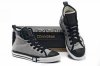 converse專賣店 converse陳冠希新款潮流二季男女款系帶帆布鞋灰高